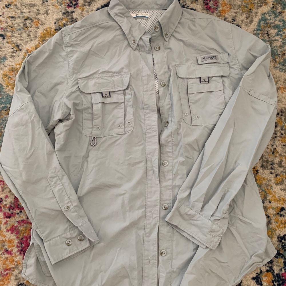 Columbia PFG Button Down Shirt